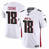 Men & Women & Youth Atlanta Falcons #18 Kirk Cousins White Vapor Untouchable Limited Jersey,baseball caps,new era cap wholesale,wholesale hats